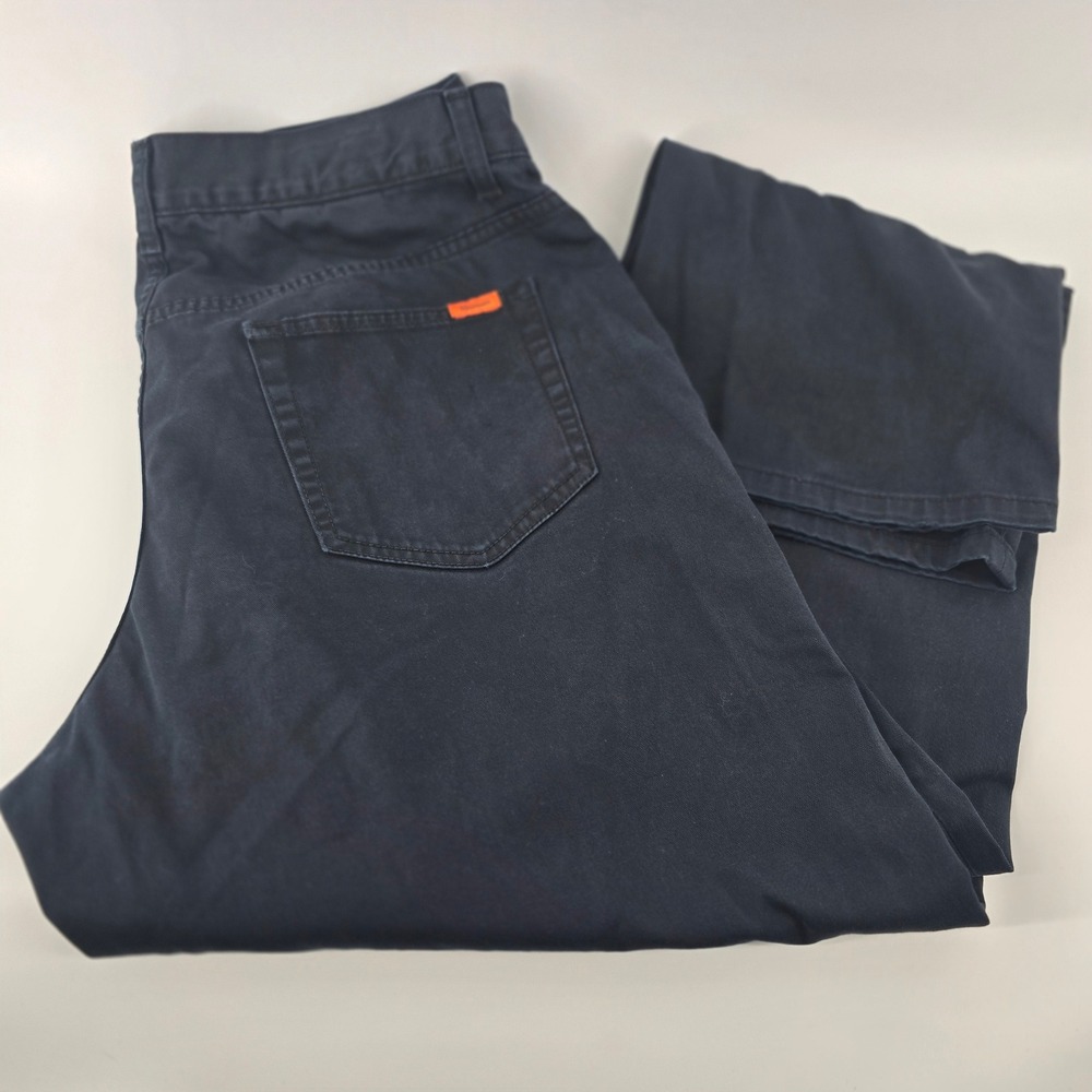 Faconnable Jeans Pants Mens 36 Navy Blue Straight Leg Cotton French Design
